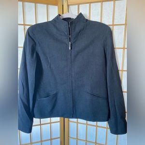Ralph Lauren Black Zip front Jacket Blazer